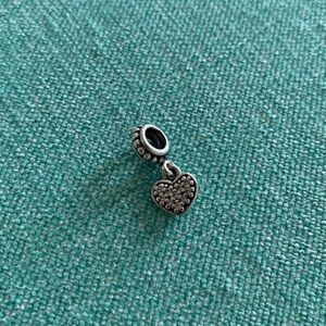 Dangle heart charm
